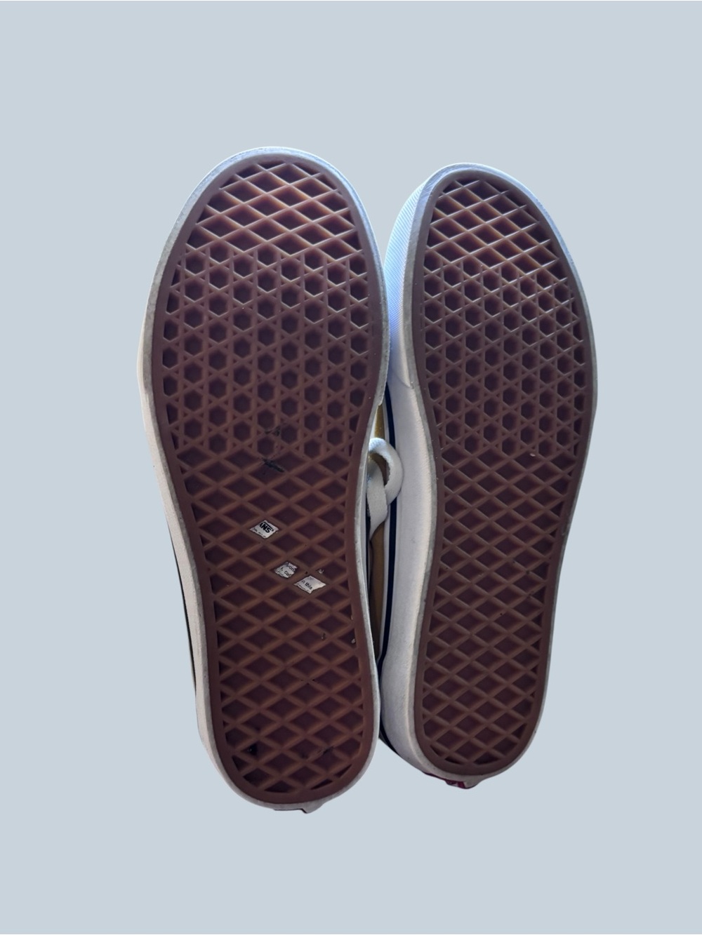 Vans Yellow Low-Top Sneakers with White Side Stripe - Picture 4 of 5
